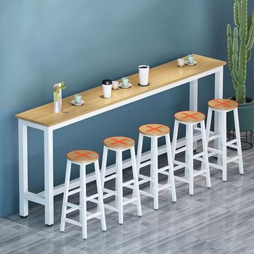 Hochtisch Bistrotisch,Bartisch Küche,Küchentisch,Bar Tisch Hoch,Esstisch Küchentresen,Stehtische im Industrie-Design,Stehtisch Holz mit Metallrahmen,Thekentisch,für Wohnzimmer,Café,Bistro(Light Walnut Hochtisch Bistrotisch,Bartisch Küche,Küchentisch,Bar Tisch Hoch,Esstisch Küchentresen,Stehtische im Industrie-Design,Stehtisch Holz mit Metallrahmen,Thekentisch,für Wohnzimmer,Café,Bistro(Light Walnut von YTSJXN