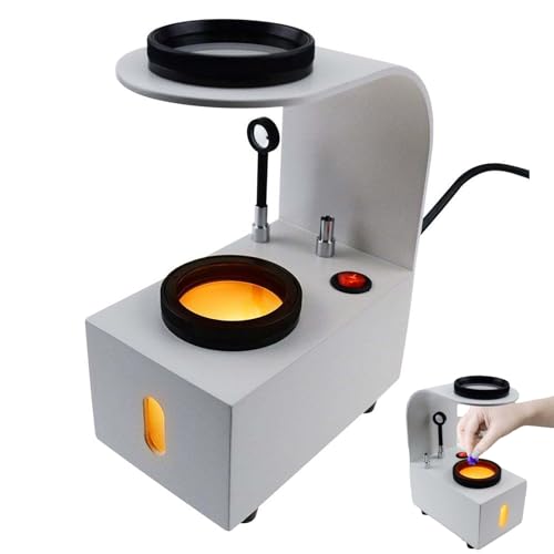YTUOL Spannungsprüfer Für Fertige Brillengläser, Tisch-Polariskop-Detektor Mit Drehbarer Probenplattform Und LED-Licht, Isotrope Oder Anisotrope Analyse, Metallgehäuse, Zur Erkennung Von Edelsteinen YTUOL Spannungsprüfer Für Fertige Brillengläser, Tisch-Polariskop-Detektor Mit Drehbarer Probenplattform Und LED-Licht, Isotrope Oder Anisotrope Analyse, Metallgehäuse, Zur Erkennung Von Edelsteinen von YTUOL