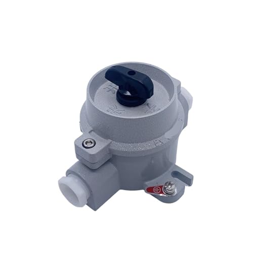 EX-Lichtschalter SW-10 Werkstatt Drehgriffsteuerung 220V 380V 10A(220V(1NO)) von YTWNICAC
