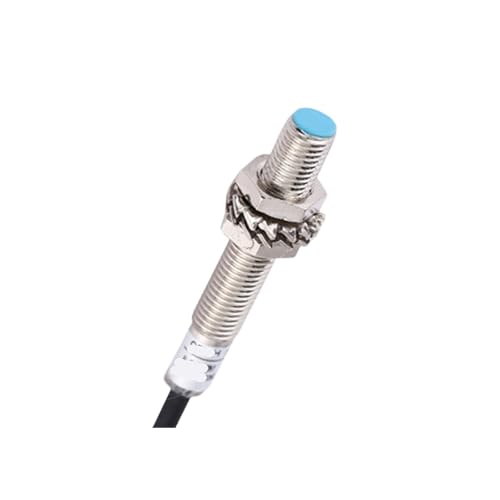 Induktiver Näherungsschalter Metallgehäuse Induktion M8 Zweidraht Schließer/Öffner 36V Sensor ALJ8A3-1-Z/D1(DC 3wires PNP NO) von YTWNICAC