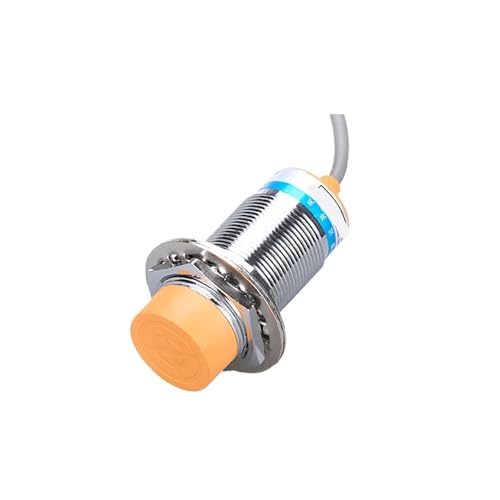 Induktiver Näherungsschalter Metallgehäuse Sensor 12v24v direkt dreiadrig PNP Schließer M24 LJ24A3-10(DC Two wire NO) von YTWNICAC