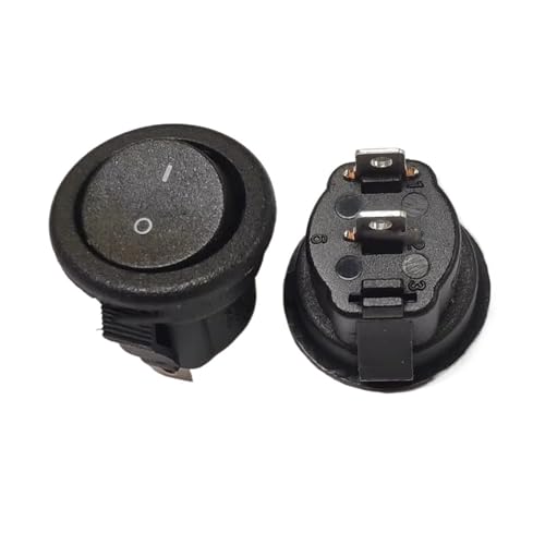 Runder 16,5 mm zweipoliger Öffnungsschalter 15 mm Marine MR5-110-R5N-BBW 2-polig 2-Gang 3A250V T100/55(5pcs) von YTWNICAC