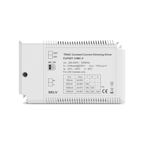 YTWNICAC Dimmleistung LED-Treiber-Controller Konstantstromtransformator EUPT1HMC(EUP60T-1HMC-0 50W) von YTWNICAC