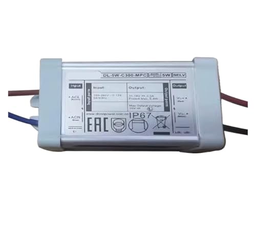 YTWNICAC Led konstantstrom-Treiber netzteil straße licht flutlicht Wand Washer konstantstrom-gleichrichter(DL-7W-C600-MPC 7W 6-12V/0.6A) von YTWNICAC