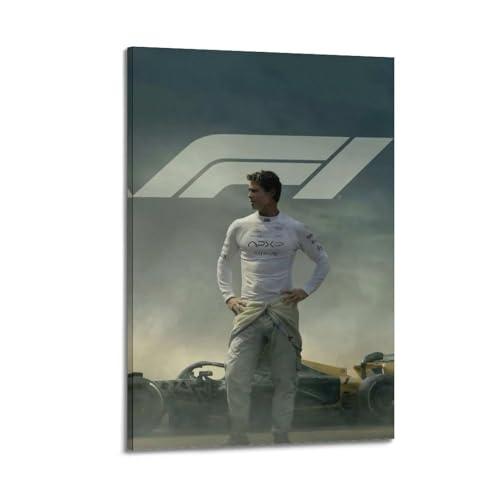 YTWRGWERR F1: Die Filmposter, ästhetische Wandkunst, dekoratives Gemälde, Poster, Dekoration, Vintage-Leinwand für Wohnzimmer, Schlafzimmer, 60 x 90 cm, Rahmenstil YTWRGWERR F1: Die Filmposter, ästhetische Wandkunst, dekoratives Gemälde, Poster, Dekoration, Vintage-Leinwand für Wohnzimmer, Schlafzimmer, 60 x 90 cm, Rahmenstil von YTWRGWERR