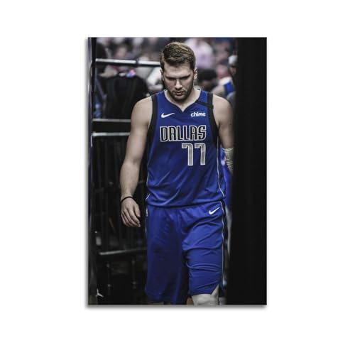 YTWRGWERR Luka Dončić Poster, ästhetische Wandkunst, dekoratives Gemälde, Poster, Dekoration, Vintage-Leinwand für Wohnzimmer, Schlafzimmer, 50 x 75 cm, ungerahmter Stil YTWRGWERR Luka Dončić Poster, ästhetische Wandkunst, dekoratives Gemälde, Poster, Dekoration, Vintage-Leinwand für Wohnzimmer, Schlafzimmer, 50 x 75 cm, ungerahmter Stil von YTWRGWERR
