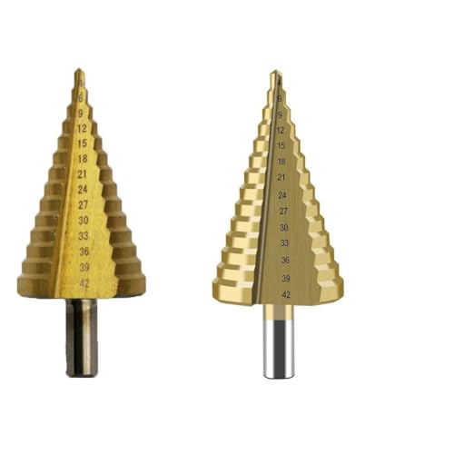 4–42 mm HSS für beschichteten Stufenbohrer, Bohrer, Elektrowerkzeug für Metall, Hochgeschwindigkeitsstahl, Holz, Lochschneider, Kegel, Handwerkzeuge 4–42 mm HSS für beschichteten Stufenbohrer, Bohrer, Elektrowerkzeug für Metall, Hochgeschwindigkeitsstahl, Holz, Lochschneider, Kegel, Handwerkzeuge von YTtkku