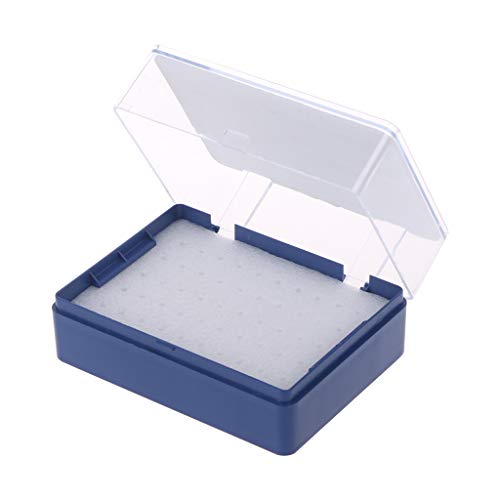 Aufbewahrungsbox mit Schaumstoff-Fräser-Organizer für 50 PCB-Bohrer, Bohrer-Set für Treiber Aufbewahrungsbox mit Schaumstoff-Fräser-Organizer für 50 PCB-Bohrer, Bohrer-Set für Treiber von YTtkku