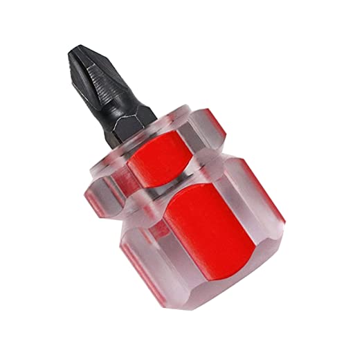 Rettichkopf-Schraubendreher, klein, tragbar, transparenter Griff, Reparatur-Set, Handwerkzeuge, Nähmaschinen-Reparatur-Set Rettichkopf-Schraubendreher, klein, tragbar, transparenter Griff, Reparatur-Set, Handwerkzeuge, Nähmaschinen-Reparatur-Set von YTtkku