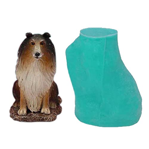 Silikonform Hund für handgefertigte Gips, Seife, Fondant, Silikonform von YTtkku