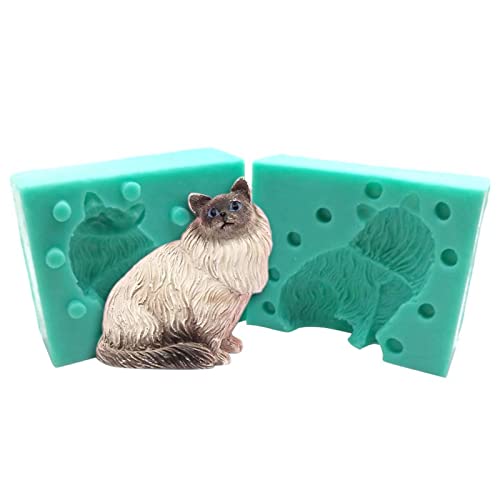 Silikonform Hund für handgefertigte Gips, Seife, Fondant, Silikonform von YTtkku