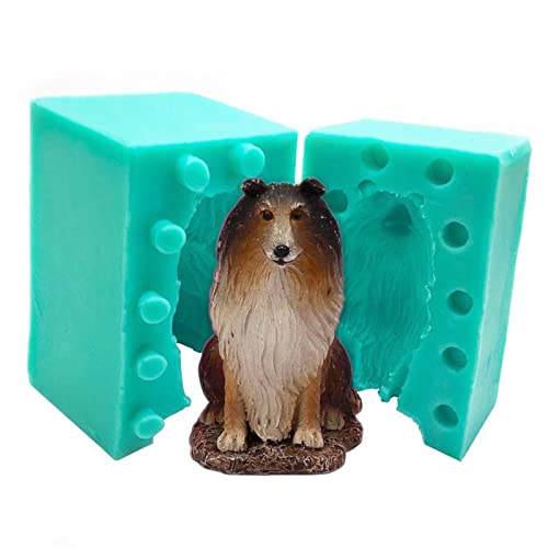 Silikonform Hund für handgefertigte Gips, Seife, Fondant, Silikonform von YTtkku