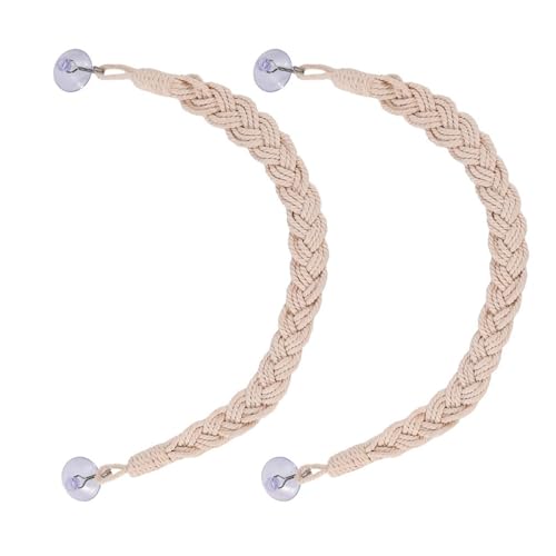 YTtkku 2 Stück Einsiedler Kletterseil Eidechsen Tanks Dekoration Kletterspielzeug für Eidechsen Schlange Haustier Anreicherung Spielzeug von YTtkku