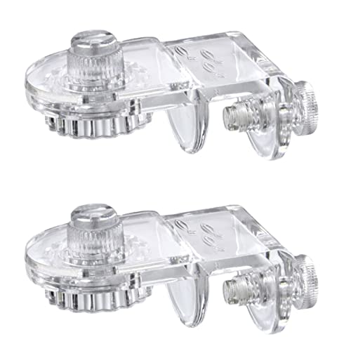 YTtkku Aquarium-Netzhalter, Acryl, Anti-Sprung, Klemme, fester Clip, Aquarium-Abdeckung, Halter-Clips, einfach zu installieren, Aquarium-Sichtschutz-Set, Anti-Sprung, 2 Stück YTtkku Aquarium-Netzhalter, Acryl, Anti-Sprung, Klemme, fester Clip, Aquarium-Abdeckung, Halter-Clips, einfach zu installieren, Aquarium-Sichtschutz-Set, Anti-Sprung, 2 Stück von YTtkku