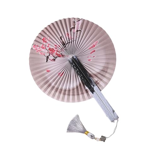 YTtkku Handventilator, rund, faltbar, für Outdoor-Sport, Weihnachtsdekorationen und Reiseaufführungen YTtkku Handventilator, rund, faltbar, für Outdoor-Sport, Weihnachtsdekorationen und Reiseaufführungen von YTtkku