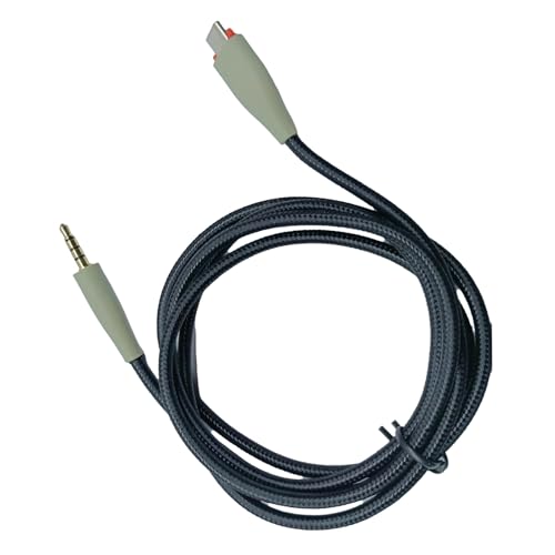YTtkku Kompaktes und leichtes 3,5-mm-Kopfhörerkabel für MMX150-Headsets, Kabel Typ C-Stecker, ideal für Reisen und den täglichen Gebrauch von YTtkku