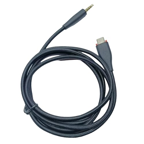YTtkku Kompaktes und leichtes 3,5-mm-Kopfhörerkabel für MMX150-Headsets, Kabel Typ C-Stecker, ideal für Reisen und den täglichen Gebrauch YTtkku Kompaktes und leichtes 3,5-mm-Kopfhörerkabel für MMX150-Headsets, Kabel Typ C-Stecker, ideal für Reisen und den täglichen Gebrauch von YTtkku