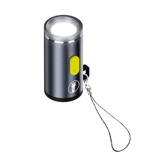 YTtkku LED-Taschenlampe mit hoher Helligkeit, angetrieben durch Typ-C-Anschlüsse, kleine Licht-Taschenlampen für unterwegs, USB-Typ-C-Taschenlampe von YTtkku