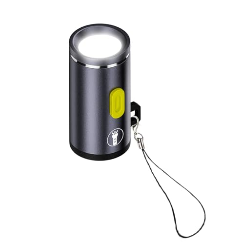 YTtkku LED-Taschenlampe mit hoher Helligkeit, angetrieben durch Typ-C-Anschlüsse, kleine Licht-Taschenlampen für unterwegs, USB-Typ-C-Taschenlampe von YTtkku