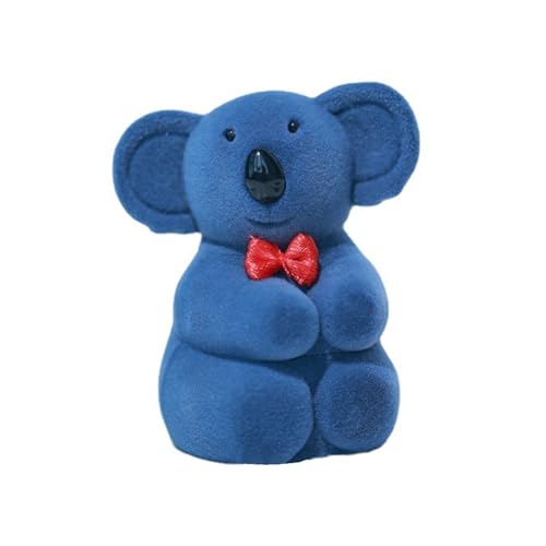 YTtkku Modische, stabile Beflockung, schöne Tier-Schmuck-Aufbewahrungsbox mit Fächern für Reisen und Geschenke, Präsentation, Halsketten-Organizer YTtkku Modische, stabile Beflockung, schöne Tier-Schmuck-Aufbewahrungsbox mit Fächern für Reisen und Geschenke, Präsentation, Halsketten-Organizer von YTtkku