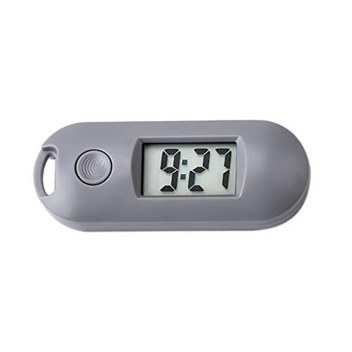 YTtkku Modisches, tragbares Colck-Design, leise, digitale elektronische Uhr für Studenten, Prüfung, Studium, Bibliothek, ABS, Studentenprüfung, Studium, Bibliothek von YTtkku