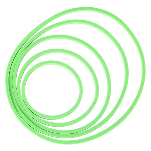 YTtkku Schwimmende Pflanzenringe für Aquarien, 5 Stück, schwimmende Halterungsringe, Aquarium-Futterkreise, Aquarium-Dekoration von YTtkku