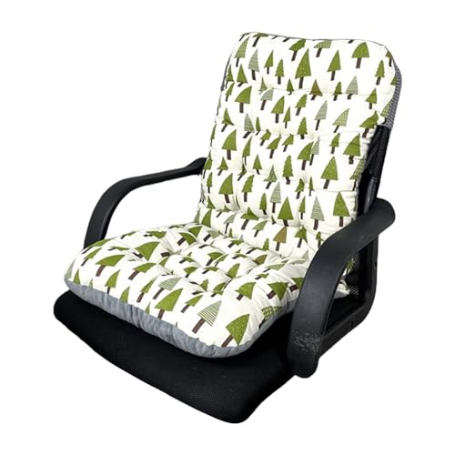 YTtkku Sitzkissen für hohe Rückenlehne, Polyester, rutschfest und bequem, für langes Sitzen, für Haus und Garten, bequeme Stuhlkissen YTtkku Sitzkissen für hohe Rückenlehne, Polyester, rutschfest und bequem, für langes Sitzen, für Haus und Garten, bequeme Stuhlkissen von YTtkku
