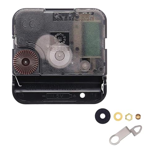 YTtkku Uhrwerk-Set mit langen Schaften, Wandwerk, Ersatzzubehör für leise Erstellung und Reparatur von Uhren von YTtkku