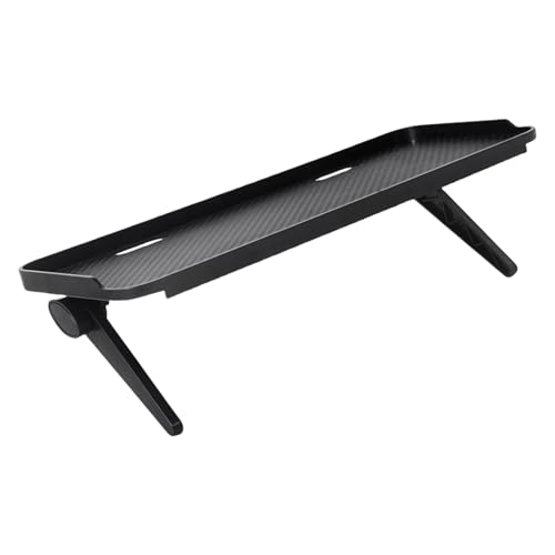 YTtkku Verstellbare TV-Bildschirm-Regale, Computer-Monitore, Desktop-Bildschirm, Aufbewahrungsregal, Fernseher, Medien-Box, Router, Regale, Desktop-Display-Ständer von YTtkku