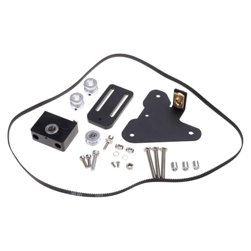 Z-Achsen-Bleischrauben-Set für Ender3 3S CR10 Drucker, Heatblock-Aluminium-Kupplungsriemen, verbessertes Aluminium-Spannkabel, Bleischraube, Zahnriemen, professionell Z-Achsen-Bleischrauben-Set für Ender3 3S CR10 Drucker, Heatblock-Aluminium-Kupplungsriemen, verbessertes Aluminium-Spannkabel, Bleischraube, Zahnriemen, professionell von YTtkku