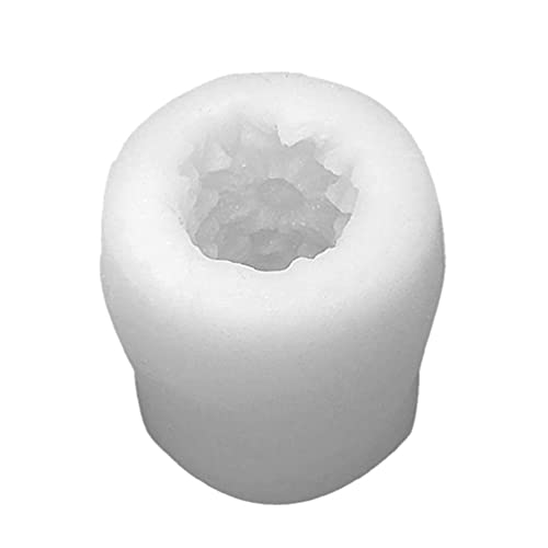 3D Zylindrische Sonnenblume Silikon Kerzenform DIY Handwerk Handgemachte Backen Fondant Schokolade Helianthus Form 3D Sonnenblume Silikon Kerzenform von YU-HELLO