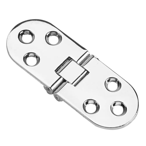 2 Stück Tablettscharnier, 180-Grad-Klappdeckel aus Zinklegierung, robuste Klapptischscharniere for Schränke, Türen, Schubladen, 80 x 30 mm 2 Stück Tablettscharnier, 180-Grad-Klappdeckel aus Zinklegierung, robuste Klapptischscharniere for Schränke, Türen, Schubladen, 80 x 30 mm von YUAEB biao Boutique Shop UK