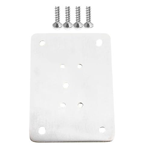 Reparaturplatte für Scharniere aus Edelstahl, Schranktürscharniere, Dämpfer, Puffer für Küchenschrank, Möbelscharniere, fester Verbinder (B) von YUAEB biao Boutique Shop UK