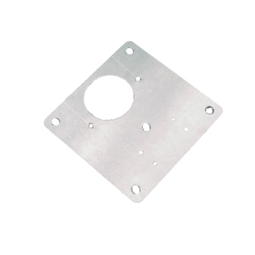 Türscharnier-Reparaturplatte für Küchenschränke, Edelstahl, Schrank, Schublade, Fenster, Möbelscharniere, Reparatur-Set (quadratisch, 8 Stück) von YUAEB biao Boutique Shop UK