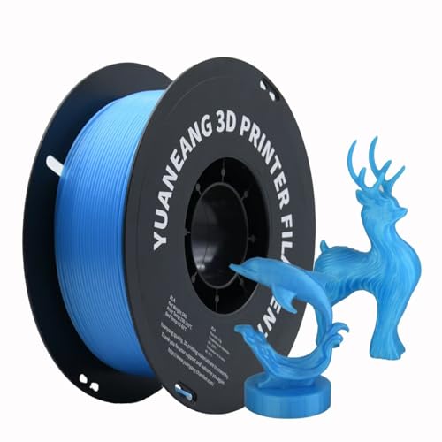 YUANEANG Glow in The Dark Blue 3D Printer Filament,Accuracy +/- 0.03mm 1.75mm 1KG/2.2lbs Blue PLA YUANEANG Glow in The Dark Blue 3D Printer Filament,Accuracy +/- 0.03mm 1.75mm 1KG/2.2lbs Blue PLA von YUANEANG
