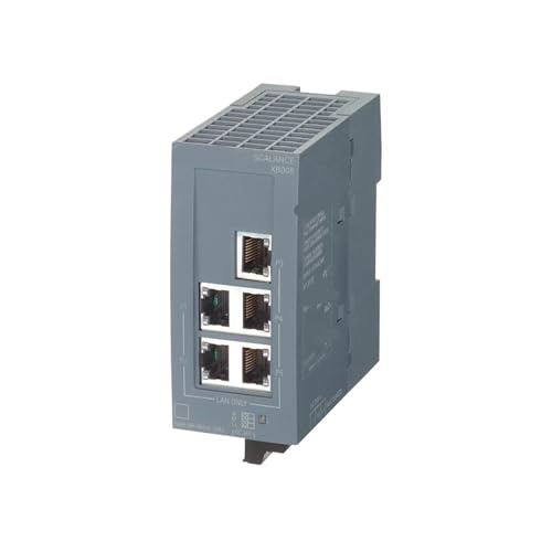 Industrielle Switches 6GK50050BA001AB2 6GK5005-0BA00-1AB2 Scalance XB005 unmanaged Industrie-Switch for 10/100 Mbit/s Industrielle Switches 6GK50050BA001AB2 6GK5005-0BA00-1AB2 Scalance XB005 unmanaged Industrie-Switch for 10/100 Mbit/s von YUANFAHHH