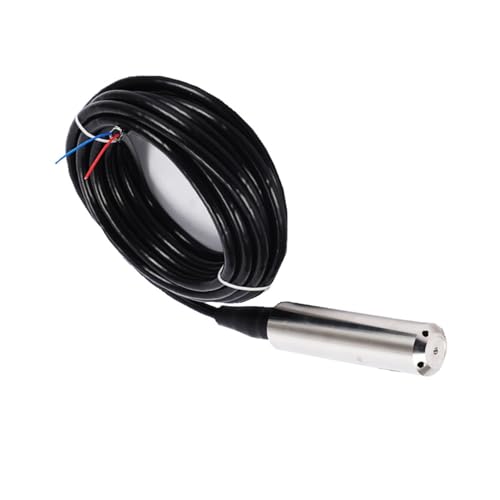 YUANFAHHH RS485 Hydrostatischer See-Fluss-Pegelsensor-Sender SS316L-Sonde Tiefwassertank-Pegelsender(1m Range 1m Cable) von YUANFAHHH