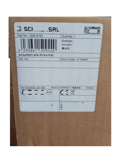 YUANFAHHH Safety interiock Switch AZ/AZM201-B30-RTAG1P20 Interlock Switch von YUANFAHHH
