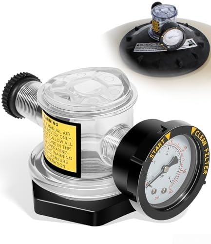 273564Z Manuelles Luftentlastungsventil, Entlüftungsmontage mit Manometer, O-Ring und Sechskantmutter für Triton C-3 TR100C Pool Spa Sandfilter 273564Z Manuelles Luftentlastungsventil, Entlüftungsmontage mit Manometer, O-Ring und Sechskantmutter für Triton C-3 TR100C Pool Spa Sandfilter von YUANGANG