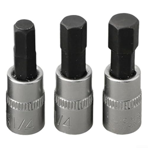 3-teiliges Innensechskant-Set, 14-Zoll-Antrieb, H3, H4, H5, H6, H7, H8, für Heimwerker-Reparaturen (H6, H7, H8) von YUANGANG
