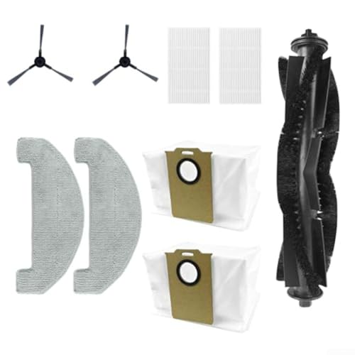 9 Stück Hauptbürste, Wischmopp, Tuch, Staubbeutel, Seitenbürsten-Set, Staubsauger-Ersatzzubehör ForMONSGA MR1 Roboter-Staubsauger 9 Stück Hauptbürste, Wischmopp, Tuch, Staubbeutel, Seitenbürsten-Set, Staubsauger-Ersatzzubehör ForMONSGA MR1 Roboter-Staubsauger von YUANGANG