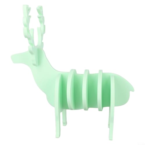Ästhetischer Silikon-Getränkeschutz mit Hirschmotiven, perfekt ausbalanciert Form und Funktionalität in jeder Umgebung (grün) von YUANGANG