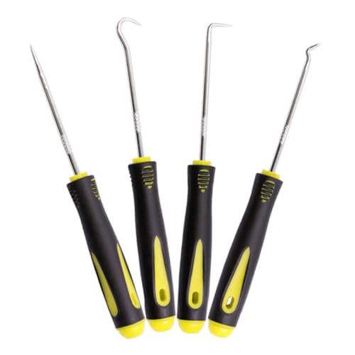 Auto-Entferner-Werkzeug-Set, 4-teilig, Picks und Haken für effiziente Handhabung von Öldichtungen und Dichtungen von YUANGANG
