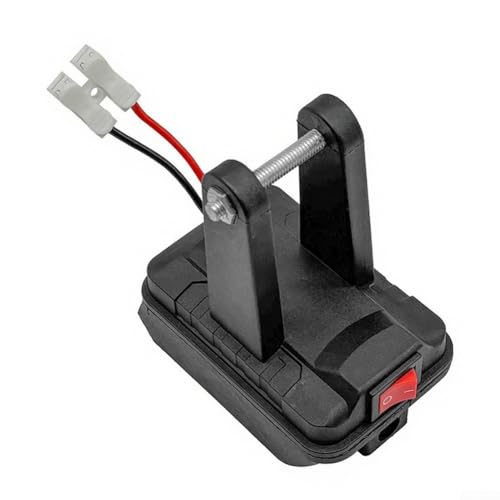 Batterieadapter-Anschlussklemmenblock für Dayi für A32106, kompatibel mit BL1830 BL1860-Batterien mit An-/Aus-Schalter-Funktion (B) von YUANGANG