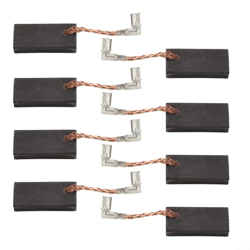 CB350 8 Kohlebürsten für HR4011C HR4001C 3210FC Hammer, Teilenummer 1941609, Größe 6, 5 x 11 x 25 mm von YUANGANG