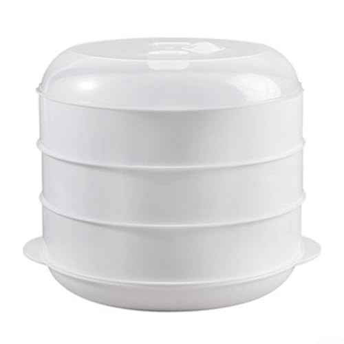 Dumpling Steamer Rack Designed for Efficient Cooking of Buns and Vegetables Easy Maintenance with Smooth (three-layer) von YUANGANG
