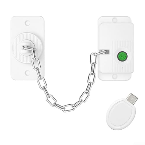 Fenstersicherung, Fenster-Fingerabdruck-Schloss, Fensterschlösser mit elektronischem Fingerabdruck zur Verbesserung der Kindersicherheit (weiß) von YUANGANG