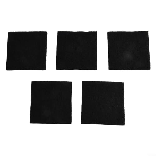 Geruchsabsorbierende Filter für Kompost, 5 Stück, Aktivkohle, 8 x 8 x 0, 5 cm für verbesserte Luft von YUANGANG