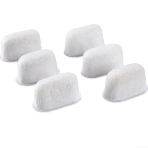 Harz-Wasserfilter für Kaffeemaschinen, Harzfaser-Kaffeemaschinenfilter für ES601 ES655 ES701 Kaffeemaschine (6 Stück) von YUANGANG