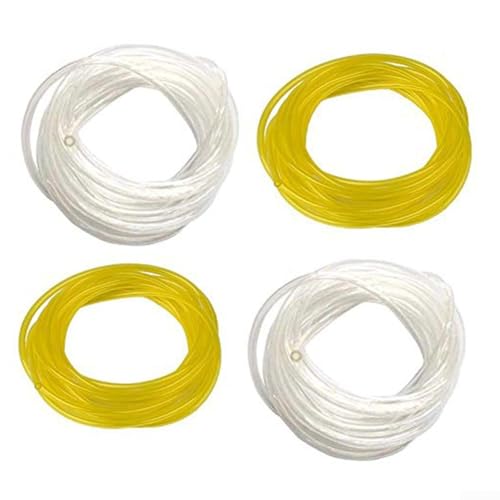 Kraftstoffschlauch-Set für kleine Motorausrüstung, 4 Stück à 1 2 Meter, transparentes Design zur Überwachung des Kraftstoffflusses Kraftstoffschlauch-Set für kleine Motorausrüstung, 4 Stück à 1 2 Meter, transparentes Design zur Überwachung des Kraftstoffflusses von YUANGANG